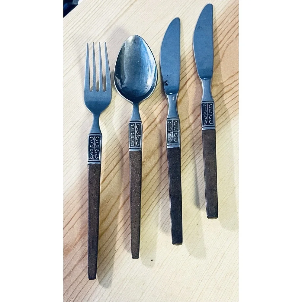 Vintage MCM Danish Ekco‎ Eterna La Joya Japan Replacement Flatware